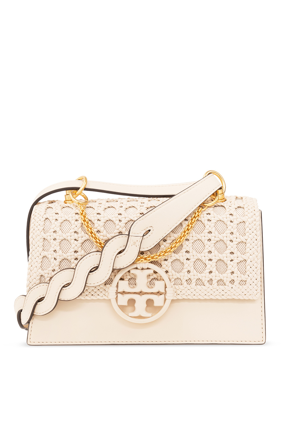 Cream Miller Small shoulder bag Negro milk Tory Burch SchaferandweinerShops Canada moncler kilia small crossbody bag